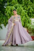 PREMIUM READYMADE GOWN-DUPATTA SET
