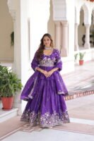 Sequins Embroidered Readymade Lehenga choli Set