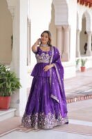 Sequins Embroidered Readymade Lehenga choli Set