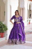 Sequins Embroidered Readymade Lehenga choli Set