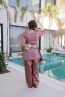 READYMADE TOP-PANT WITH BATWA