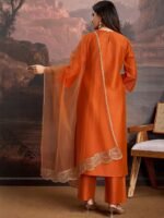 Orange Dastoor Suit