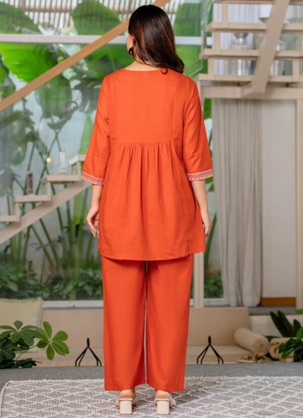 Orange Sparrow cord set